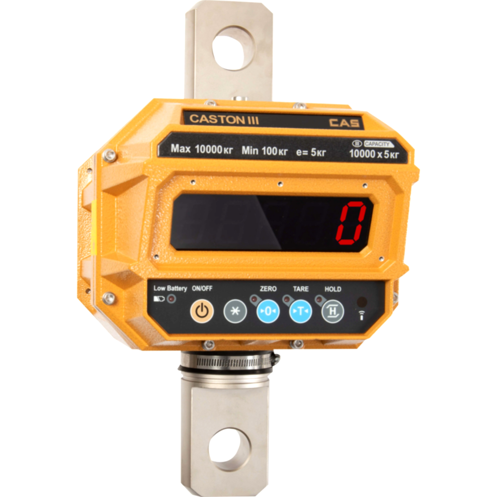 Крановые весы CAS THD Caston III пылевлагозащищенные с поворотным крюком и ИК или RF пультом
