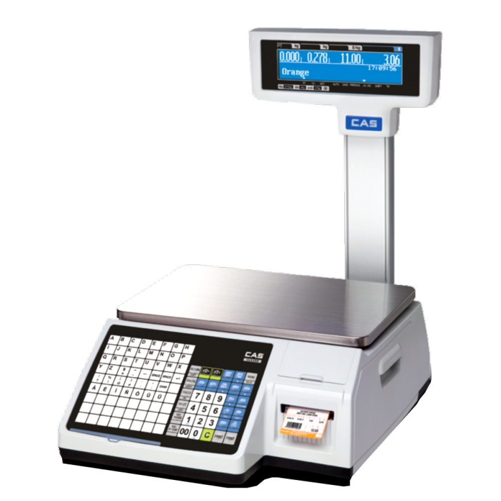 Весы с печатью этикеток CAS CL3000P