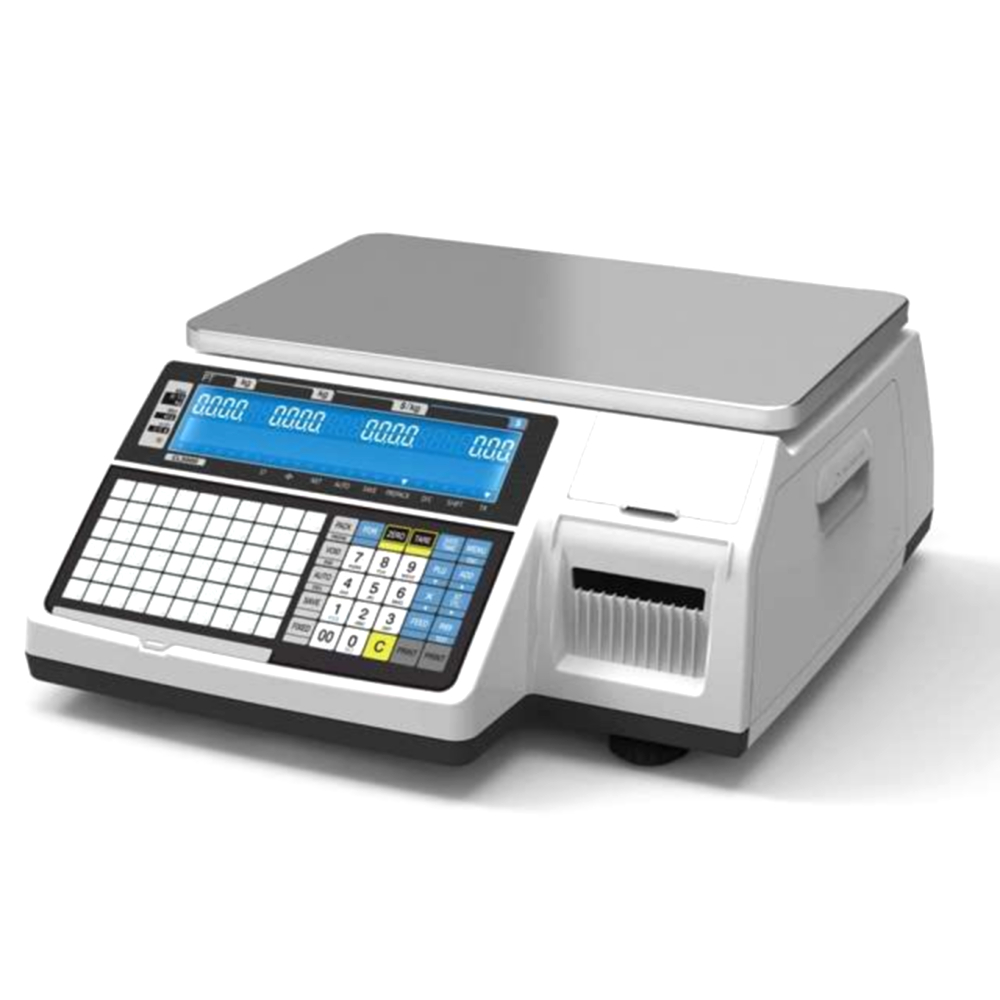 Торговые весы CAS CL3000-B с печатью этикеток, памятью товаров и Ethernet