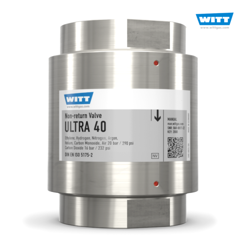 Обратный клапан ULTRA 40, Нержавеющая сталь